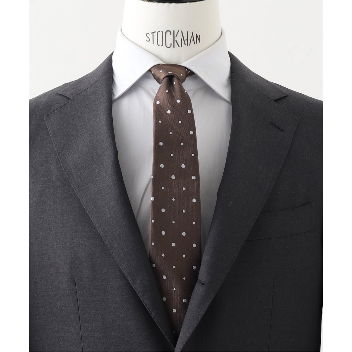 FRANCO BASSI(フランコ バッシ) レジメンタルストラ U24IG40-C