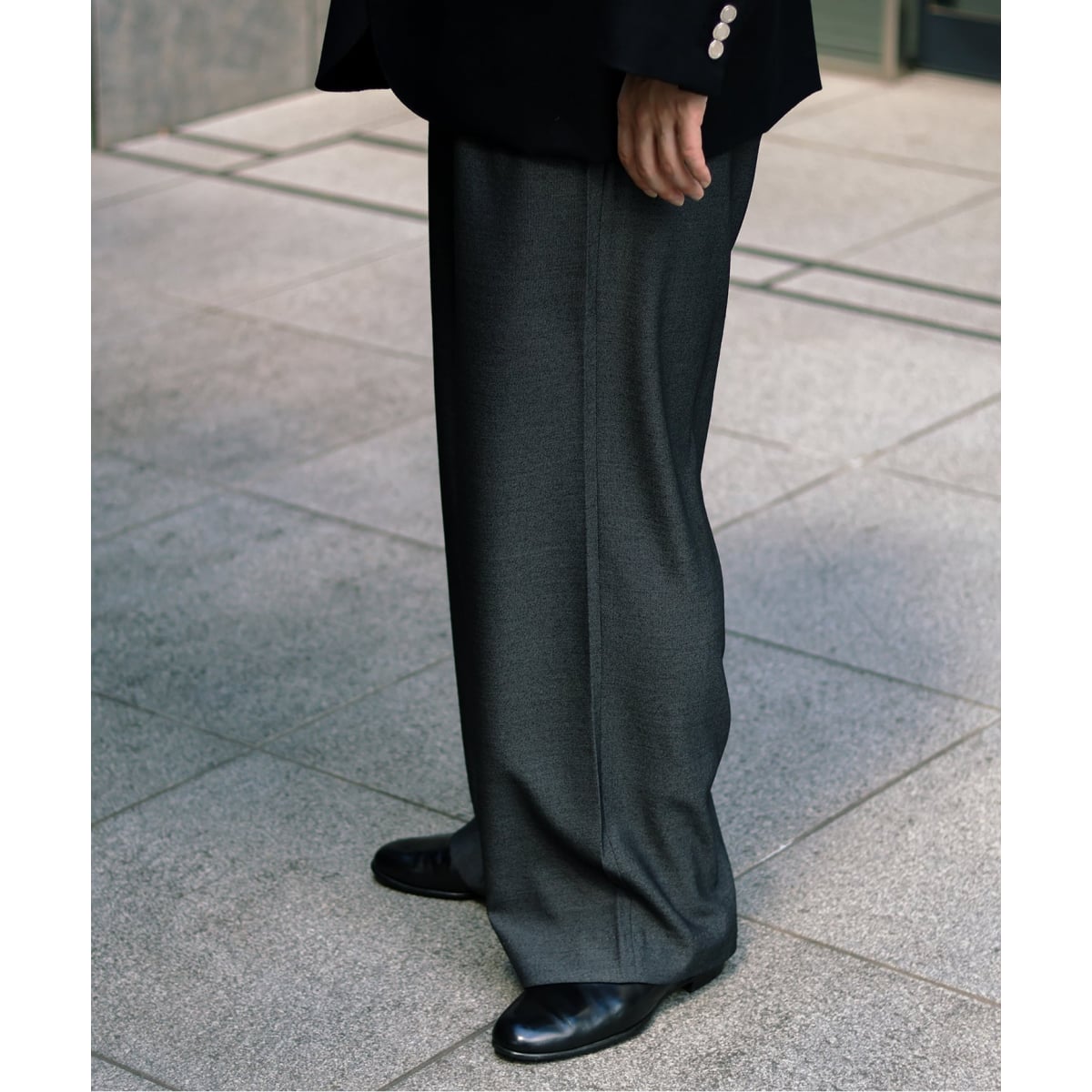 m’s braque タックワイド モールコール パンツ m's braque（エムズブラック）の「【m's braque for BOUCLE