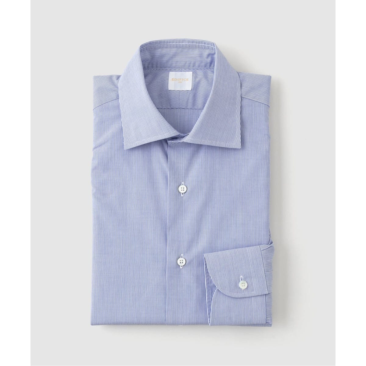 D.ショート ラウンド タブ クレリックシャツ | エディフィス(EDIFICE