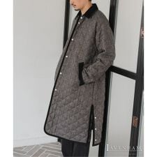 LAVENHAM (ラベンハム) 別注 Belted Chantry(へリンボン)