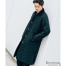 LAVENHAM (ラベンハム) 別注 Belted Chantry (ウールメルトン)