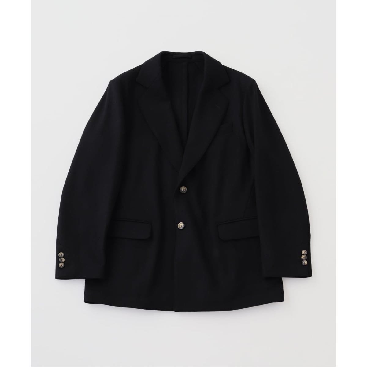 GABRIELA COLL GARMENTS】WOOL ZIPPER JACKET S14-261