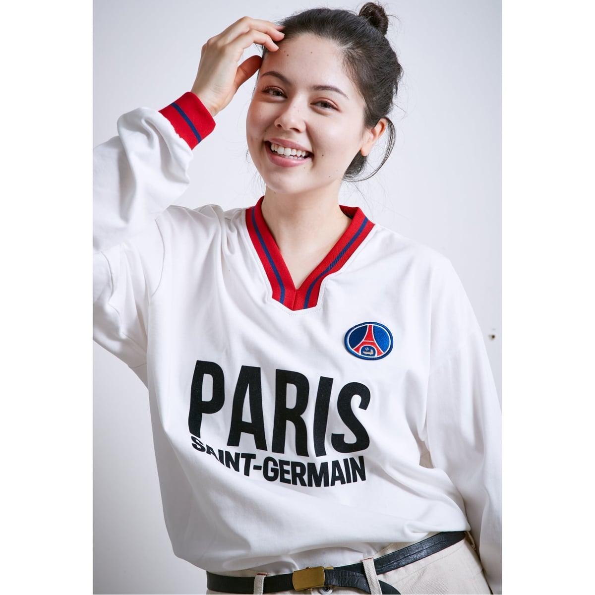 Paris Saint-Germain シャツ L Paris Saint-Germain / パリ・サン＝ジェルマン】 JP RETRO L/S