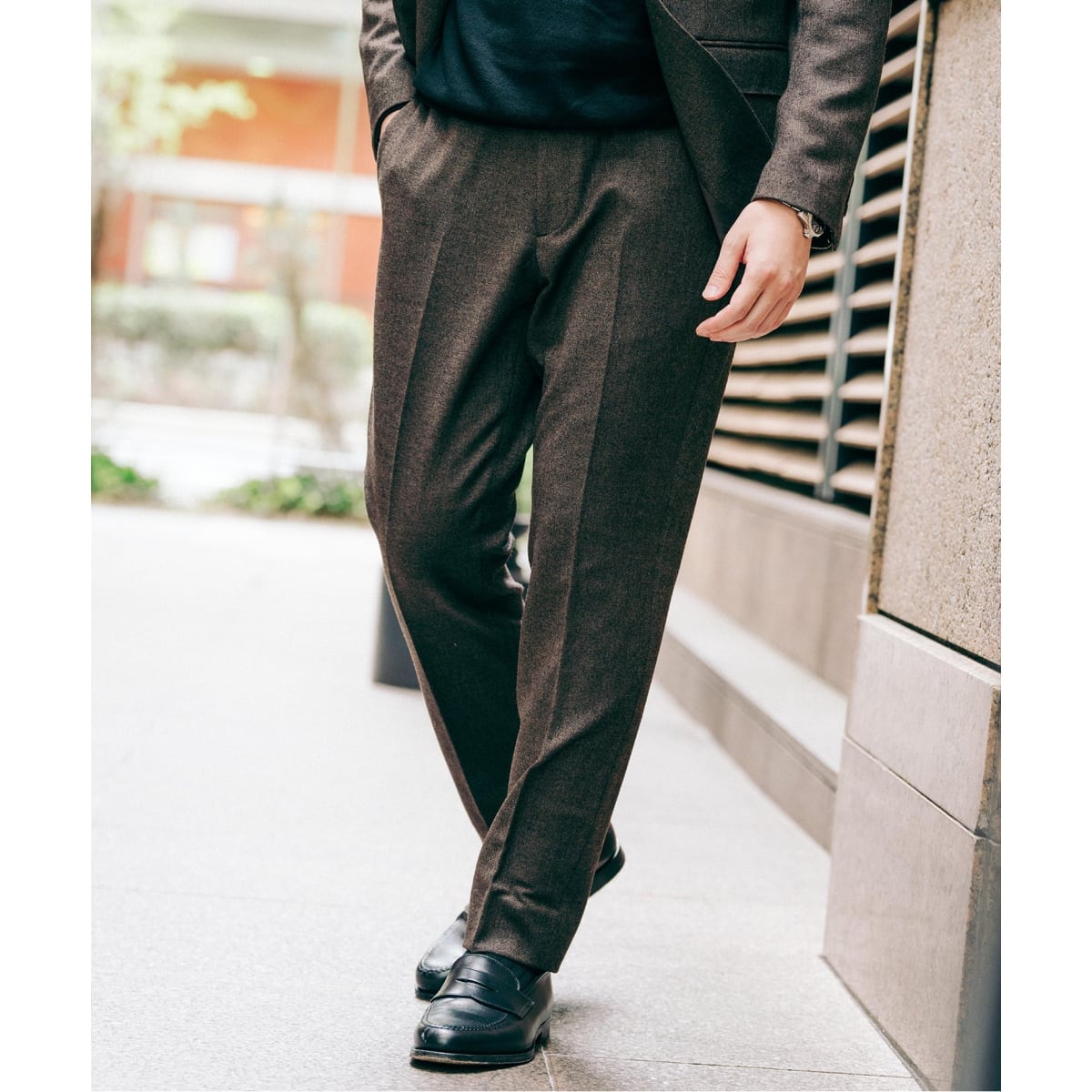 A.P.C. EDIFICE 別注 NEW TAILLE HAUTE BLACK EDIFICE（エディフィス）の「《予約》【A.P.C. / アーペーセー