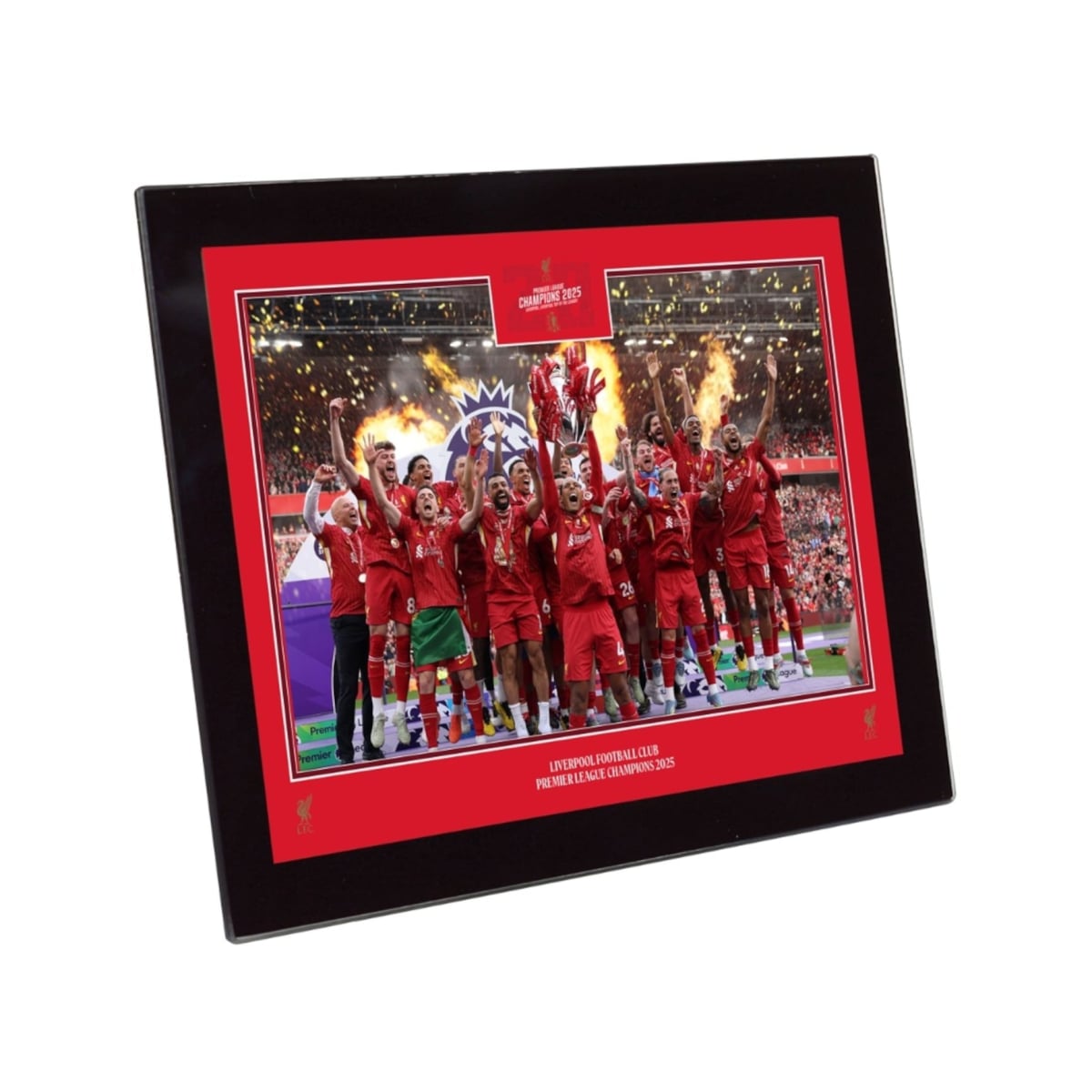 リヴァプール Liverpool FC / リバプール FC】 PL TROPHY LIFT 8X6 GLASS | 417
