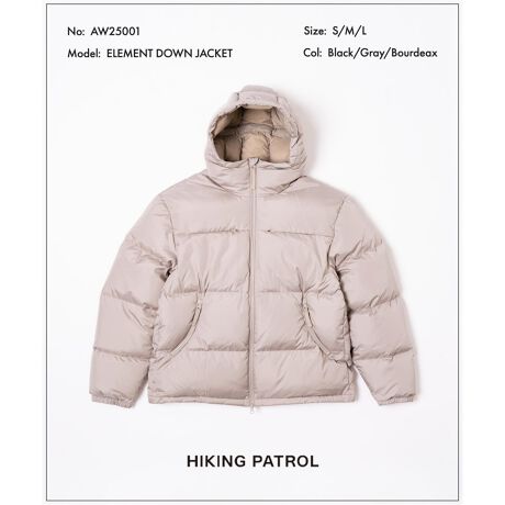 [^:25011310003430][J[iԁFAW25001GgE_EWPbǵAyʂŕۉɗDꂽ@\Ƌ@\˔Aprȓ~̃veNV񋟂fUCłBAhA_Ev[tH{fނgpAӔC@ŒBꂽ_EŕۉĂ܂B߉\ȃt[hÃWbp[t|PbgƃJX^}CY\ȃtBbgȂǎpIȃfBe[AEghA畁i܂ŁAV[Ŋ􂵂܂BfBeB[1000mmH{HiO[h3jnhEhH\ŊmȕیRDSF؃zCg_Ei_E90%AtFU[10%jAtBp[750tgƃobÑh[R[hŃtBbg𒲐߂łt[hK߂{veN^[BWbp[J̋|Pbg2YKK̑otgWbp[JYKKWbp[J̃nh|Pbg2ƃtBbgLk̂鑳TChw̒߂ŃVGbgJX^}CY\Wbp[t̋|PbgyHIKING PATROL / nCLOEpg[zHiking PatroĺAmEF[̃CtX^CuhBnݎ҂Wai TsuiAnCLOAEghAɒz𓾂āA2019NɃfW^vbgtH[ƂėグA2023Nɖ{iIȃuhւƐi܂BTSA@\ARƂ̂ȂɁAR~jeB̐ɎXȂAVvŋ@\IȃEFA𐶂ݏoĂ܂BXƎR̂V[XɂȂfUĆAptH[}XƔ̃oX؂ɂAɂAEghAɂȂ݂܂BׂẴACéAϋvɗDꂽfނƎpӎ݌vōĂ܂ByӁzƖ̊֌WɂAۂFČꍇ܂B܂p\REX}[gtHȂǂ̊ɂA኱iƉ摜̃J[قȂꍇ܂Bi̐F́AiAbv摜QƂB