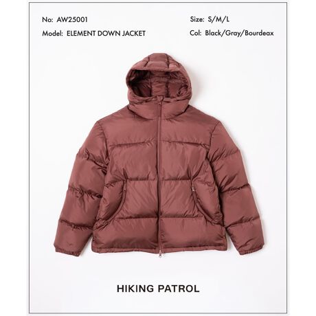 [^:25011310003430][J[iԁFAW25001GgE_EWPbǵAyʂŕۉɗDꂽ@\Ƌ@\˔Aprȓ~̃veNV񋟂fUCłBAhA_Ev[tH{fނgpAӔC@ŒBꂽ_EŕۉĂ܂B߉\ȃt[hÃWbp[t|PbgƃJX^}CY\ȃtBbgȂǎpIȃfBe[AEghA畁i܂ŁAV[Ŋ􂵂܂BfBeB[1000mmH{HiO[h3jnhEhH\ŊmȕیRDSF؃zCg_Ei_E90%AtFU[10%jAtBp[750tgƃobÑh[R[hŃtBbg𒲐߂łt[hK߂{veN^[BWbp[J̋|Pbg2YKK̑otgWbp[JYKKWbp[J̃nh|Pbg2ƃtBbgLk̂鑳TChw̒߂ŃVGbgJX^}CY\Wbp[t̋|PbgyHIKING PATROL / nCLOEpg[zHiking PatroĺAmEF[̃CtX^CuhBnݎ҂Wai TsuiAnCLOAEghAɒz𓾂āA2019NɃfW^vbgtH[ƂėグA2023Nɖ{iIȃuhւƐi܂BTSA@\ARƂ̂ȂɁAR~jeB̐ɎXȂAVvŋ@\IȃEFA𐶂ݏoĂ܂BXƎR̂V[XɂȂfUĆAptH[}XƔ̃oX؂ɂAɂAEghAɂȂ݂܂BׂẴACéAϋvɗDꂽfނƎpӎ݌vōĂ܂ByӁzƖ̊֌WɂAۂFČꍇ܂B܂p\REX}[gtHȂǂ̊ɂA኱iƉ摜̃J[قȂꍇ܂Bi̐F́AiAbv摜QƂB