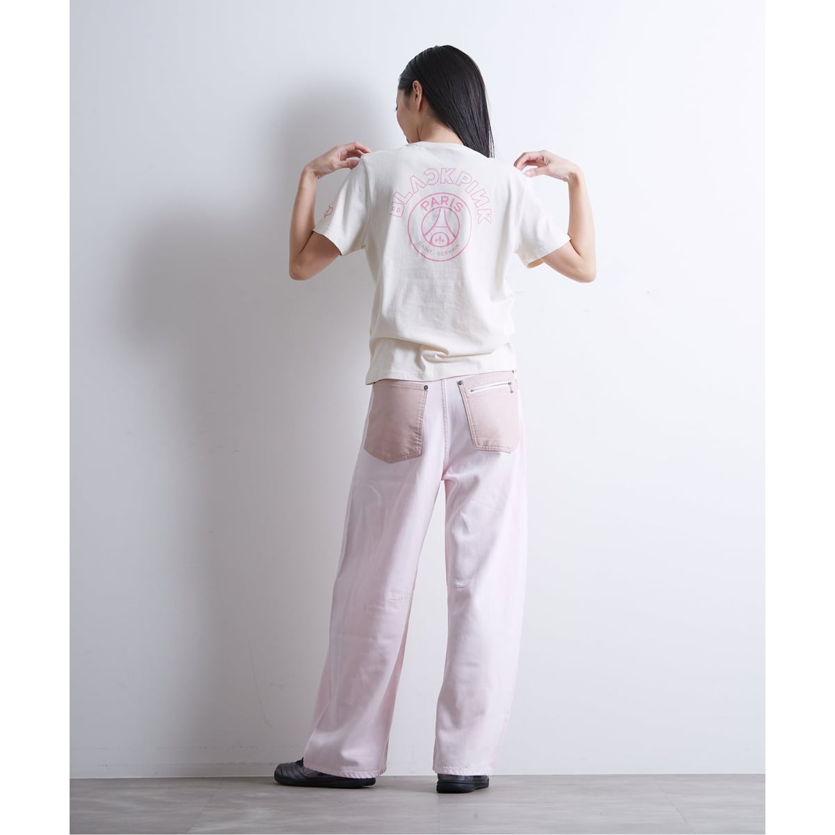 BlackpinkxPSG】Elevated Fitted GraphicTEE ST174- O | エディフィス