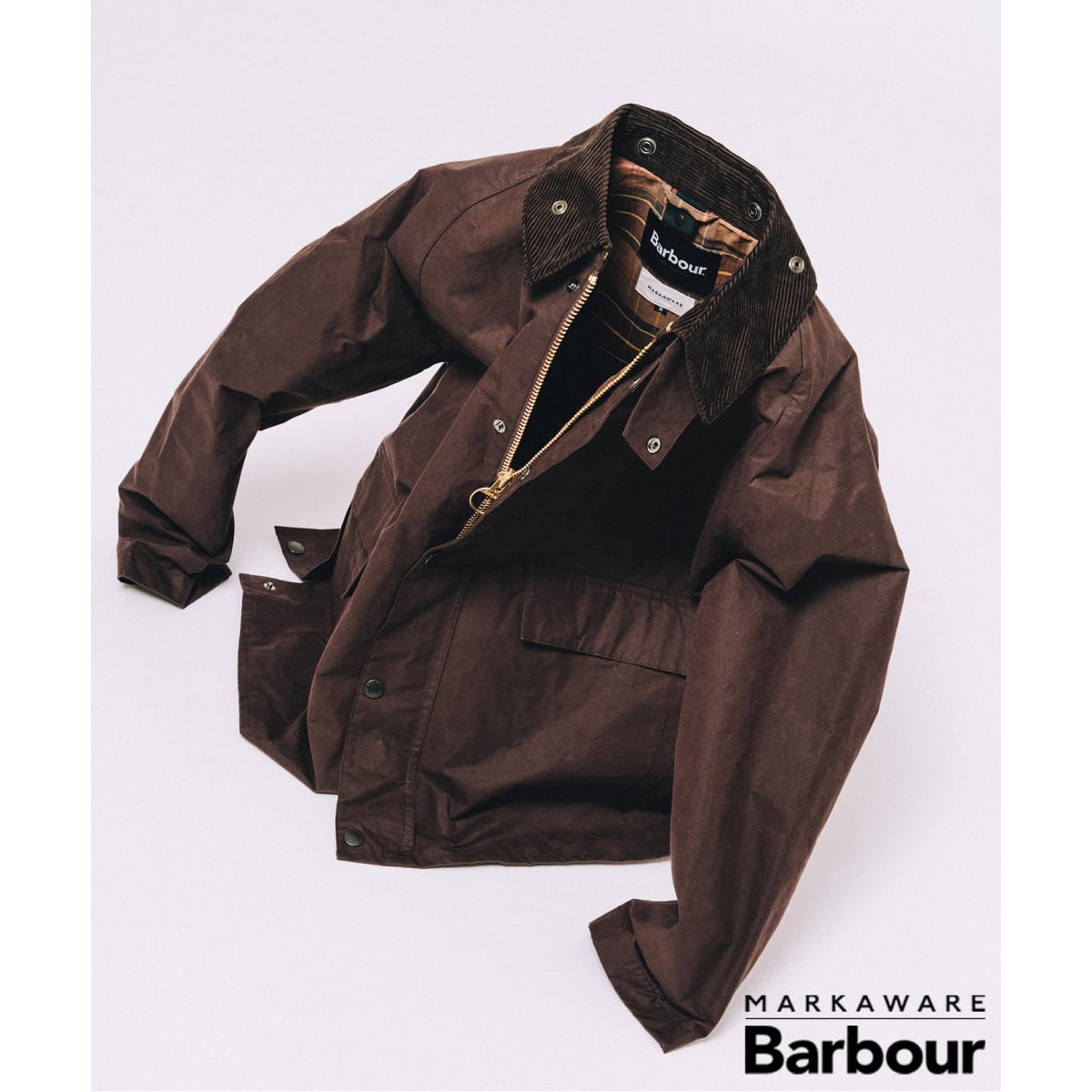 Barbour for MARKAWARE & EDIFICE 別注 TRANSPORT/トランスポ