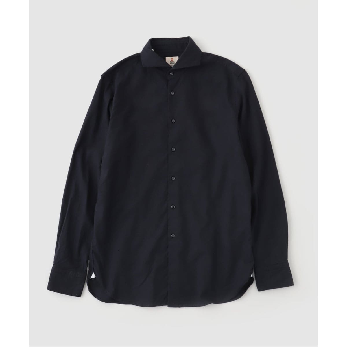 LA BOUCLE / ラブークル】レザーパイピング スキッパーシャツ