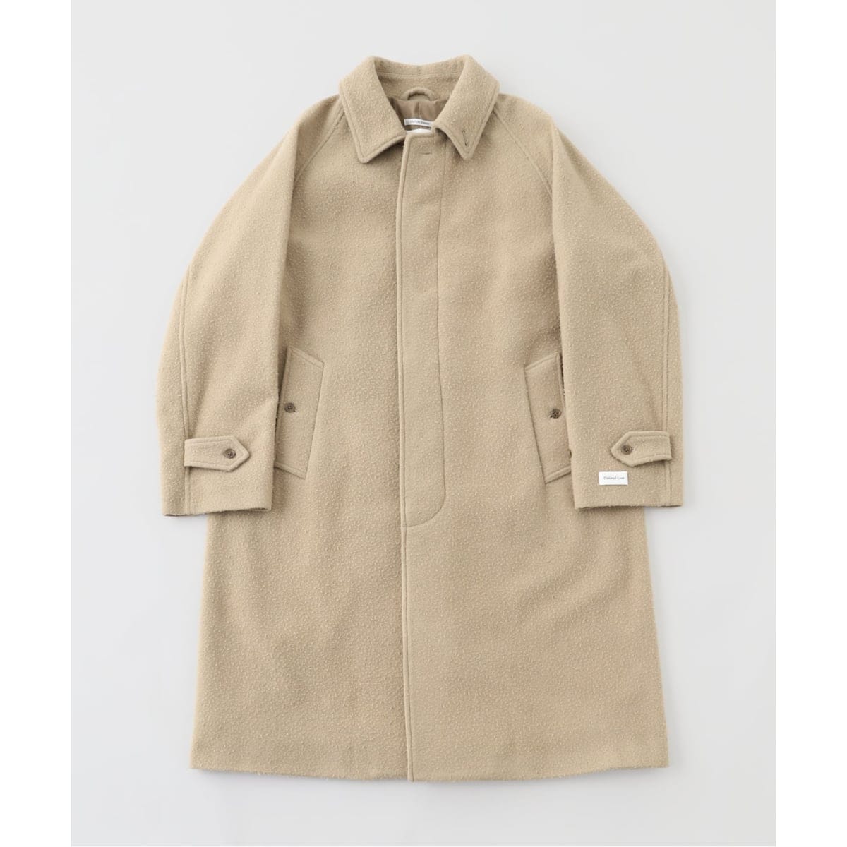 ATON/エイトン】 WASHED CASHMERE BALMACAAN COAT | エディフィス