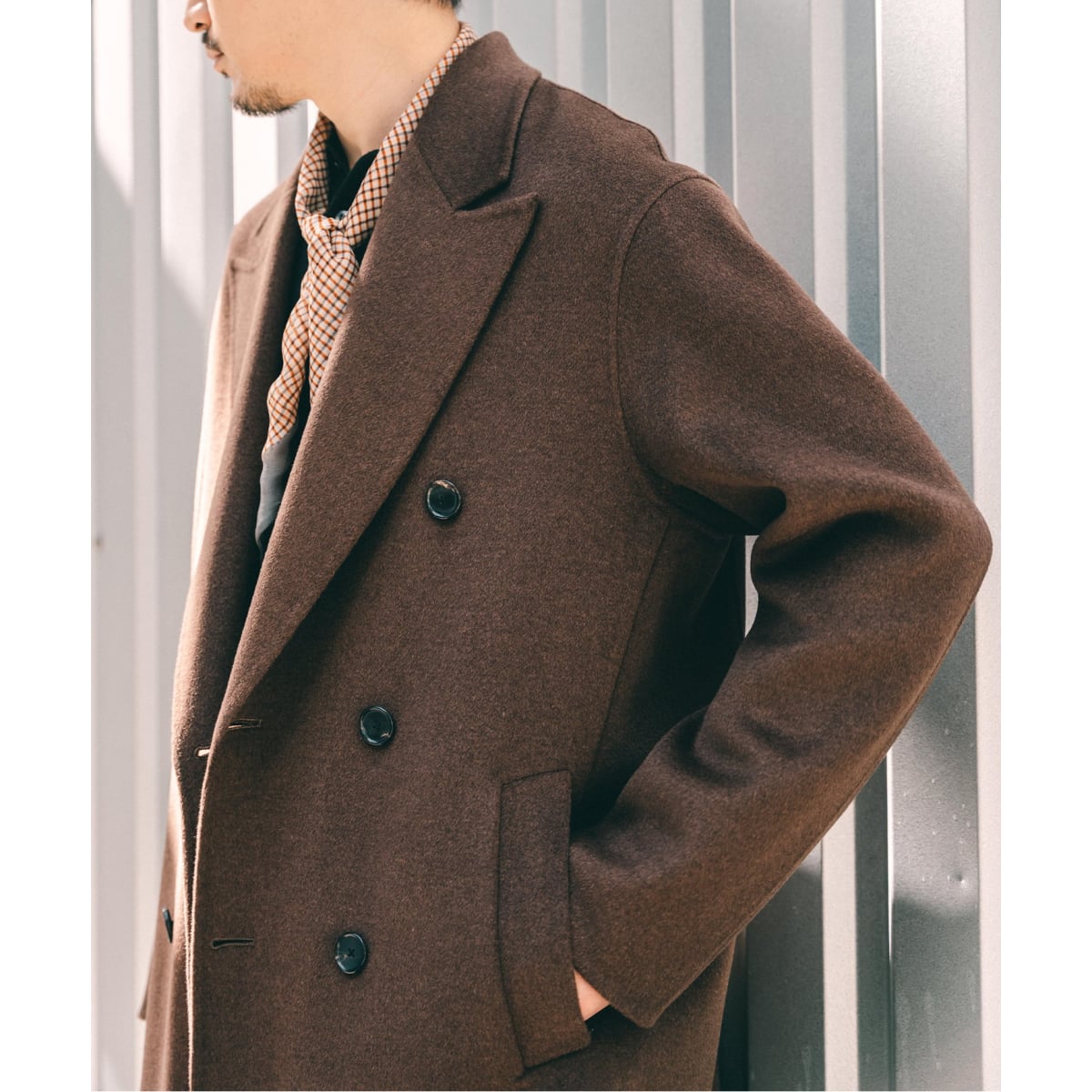 E.NEEDLE PANCH チェスターコート | エディフィス(EDIFICE) | マルイ