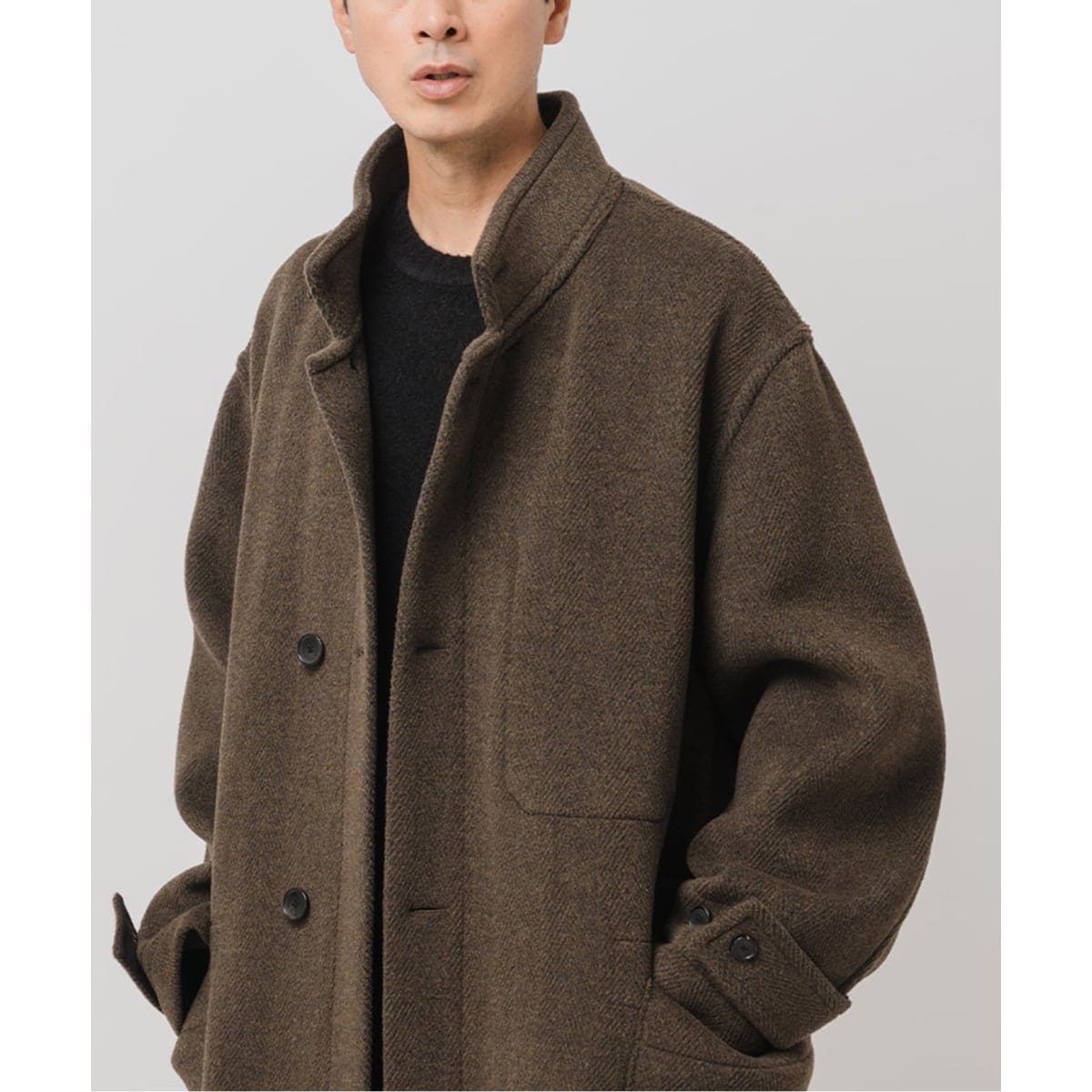 YOKE／ヨーク／SHEEP SUEDE NAPPALAN LEATHER TRAINING JAC | ガーデン