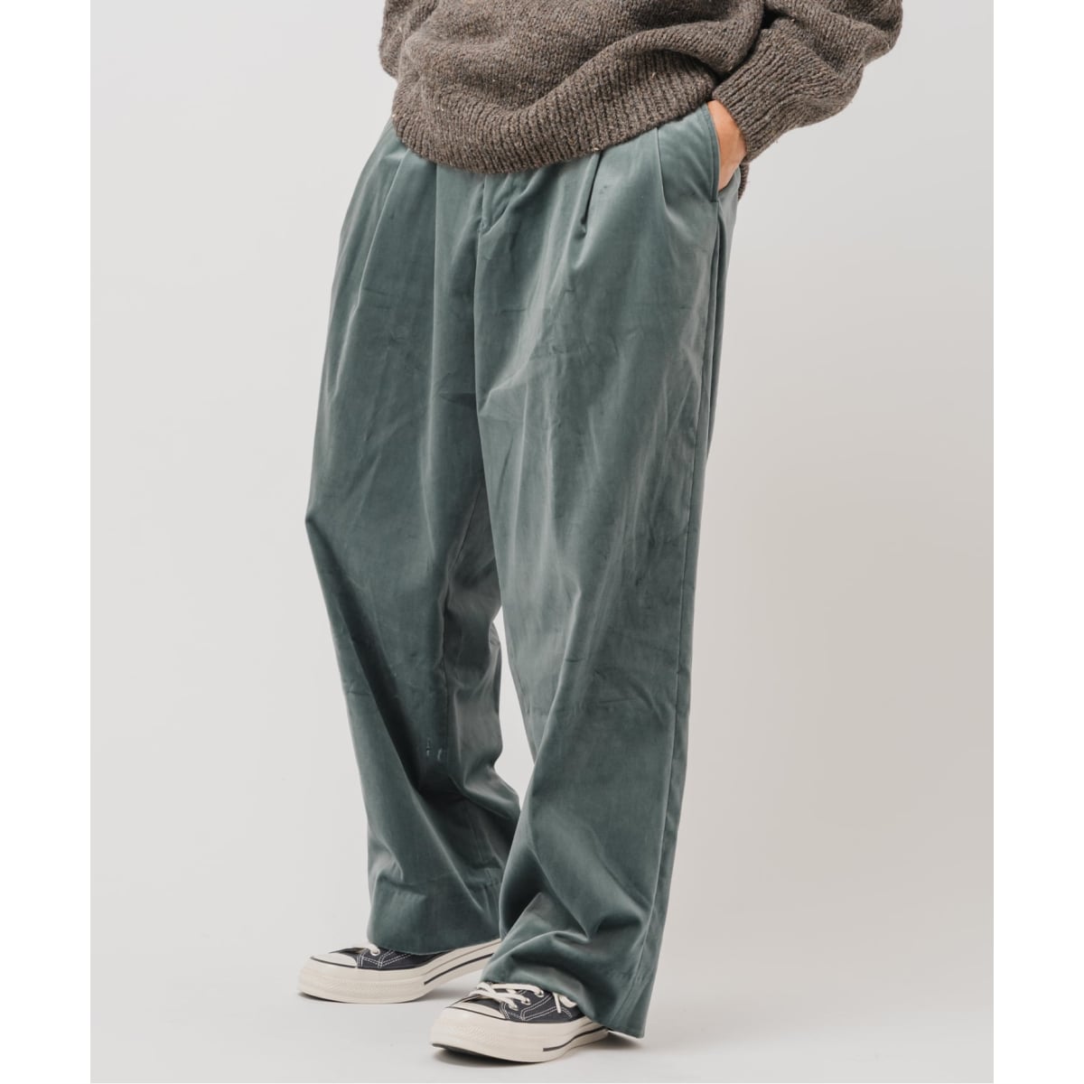 E.WOOL SHAGGY WIDE イージーパンツ | エディフィス(EDIFICE) | マルイ