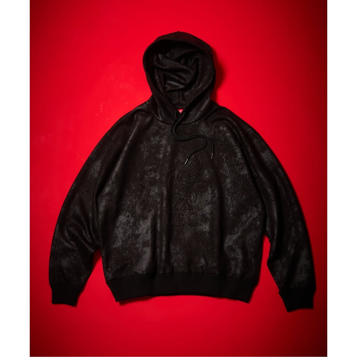 WOKE EDGE / ウォークエッジ FADED EMBROIDERY ZIP UP HOODIE | 417