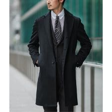 《追加》SUPER 140’s ウール / カシミヤ チェスターコート