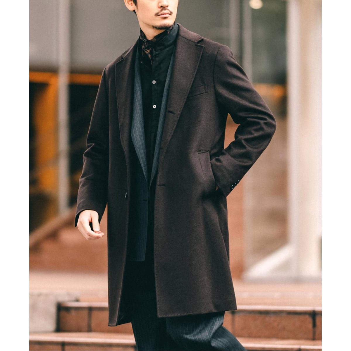 チェスターコート | ミッシェルクランオム(MICHEL KLEIN HOMME