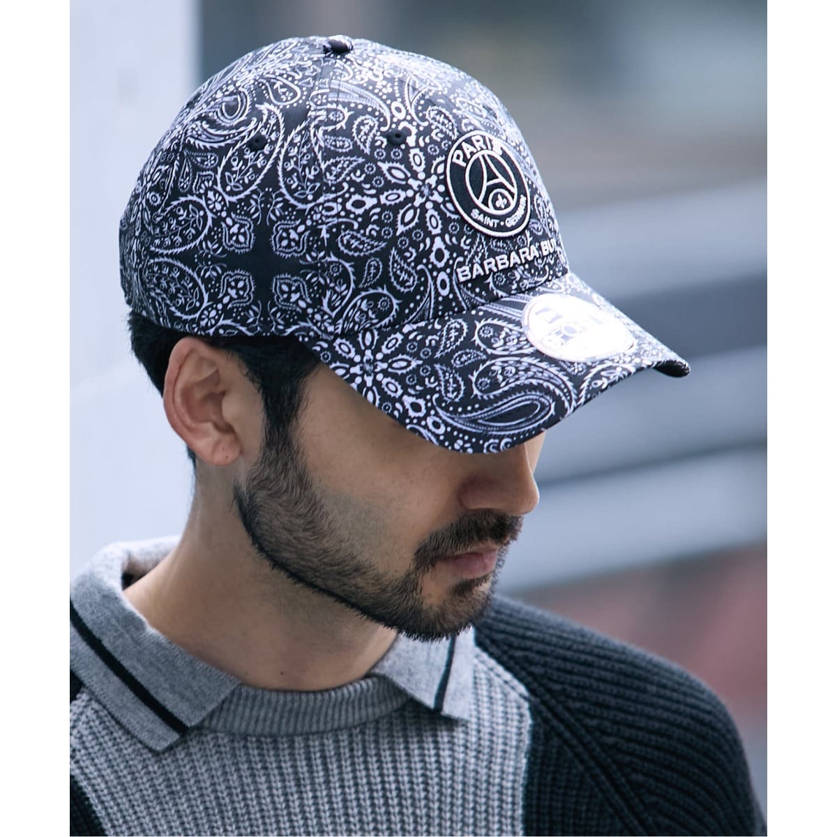 [}C]BARBARA BUI x PSG ʒ BANDANA 9FORTY 6084700 7/GfBtBXiEDIFICEj ubN