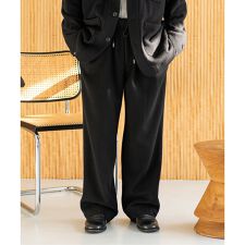 E.WOOL SHAGGY WIDE イージーパンツ