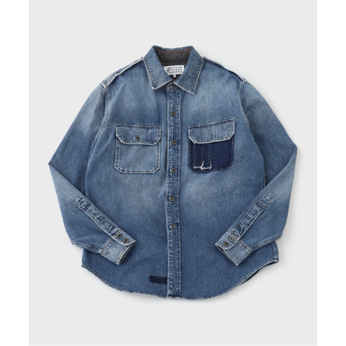 MAISON MARGIELA (メゾン マルジェラ) VINTAGE DENIM シャツ