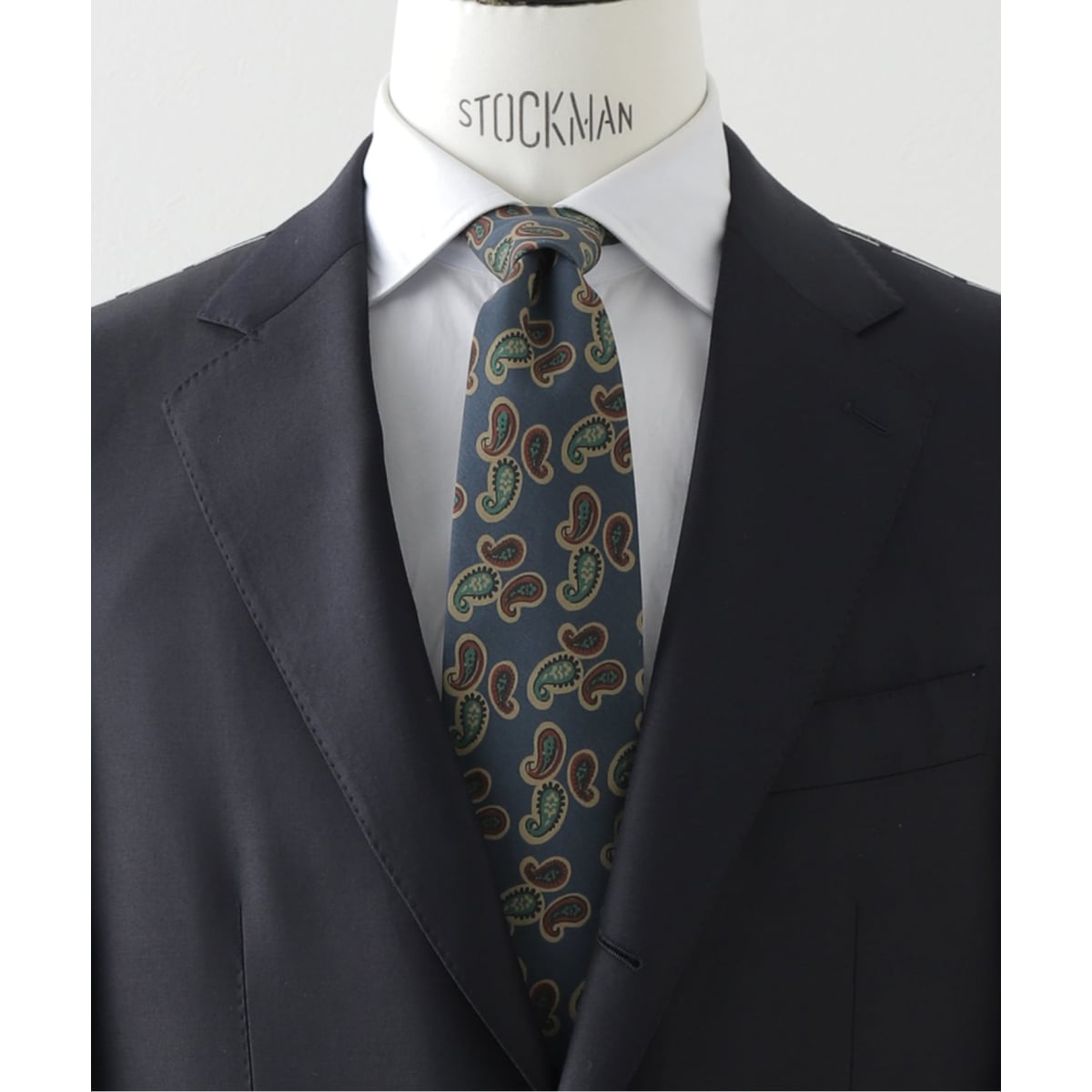 FRANCO BASSI / フランコ バッシ】ジオメトリックプリントタイ