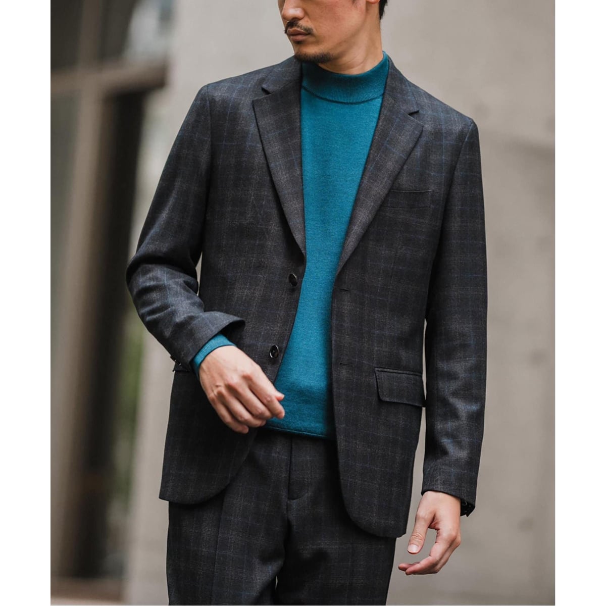 EDIFICE別注CALMERグレー ジャケット もっと紹介します！CALMER（カルメール）メンズ別注｜EDIFICE