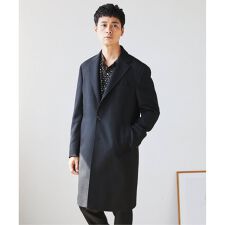 ウール ギャバジン チェスター コート