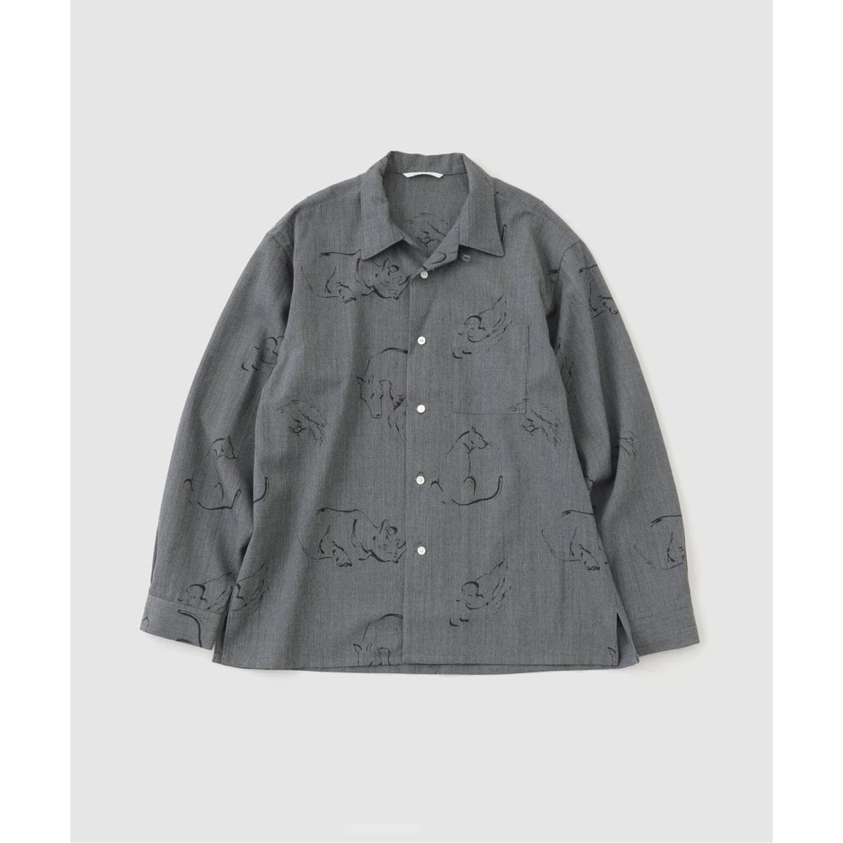 OLD JOE（オールド ジョー） ORIGINAL PRINTED OPEN COLLAR SHI