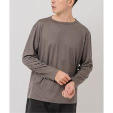 【L`etiquette × EDIFICE】ウール ボート ネック Tシャツ