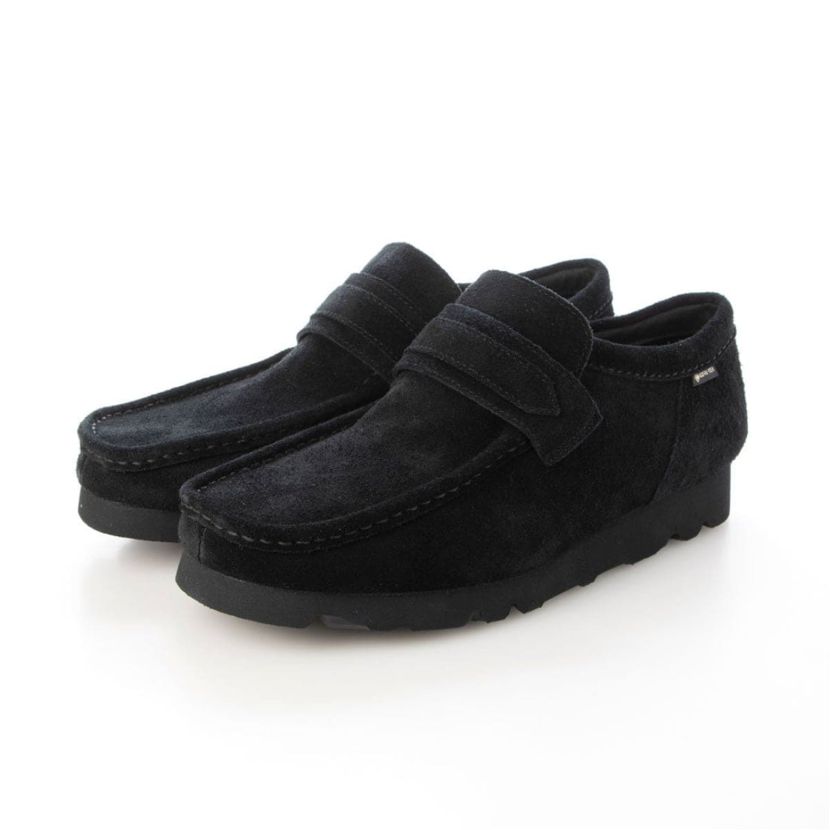 [�}���C]�s�\��tClarks�i�N���[�N�X�j Walla Loafer GTX Black Suede/�G�f�B�t�B�X�iEDIFICE�j �u���b�N