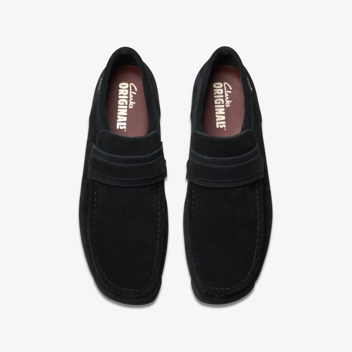Clarks（クラークス） Walla Loafer GTX Black Suede | エディフィス