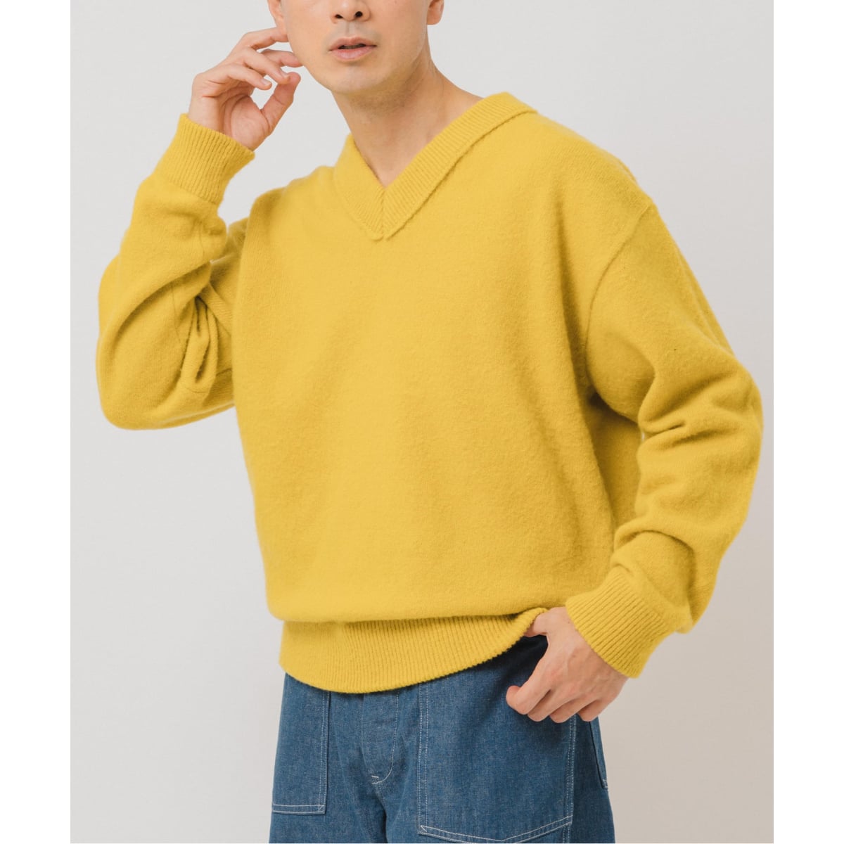 ETS.MATERIAUX(マテリオ) スラブ Vニット | エディフィス(EDIFICE