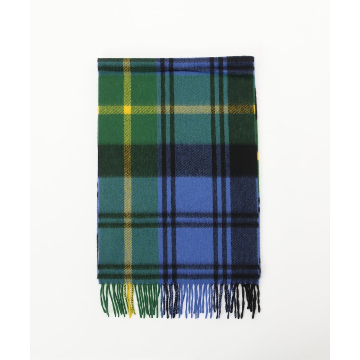 新品　ステファンクック　ストール　ブラック　STEFAN COOKE マフラー STEFAN COOKE / ステファンクック】 Slashed scarf | ジャーナル