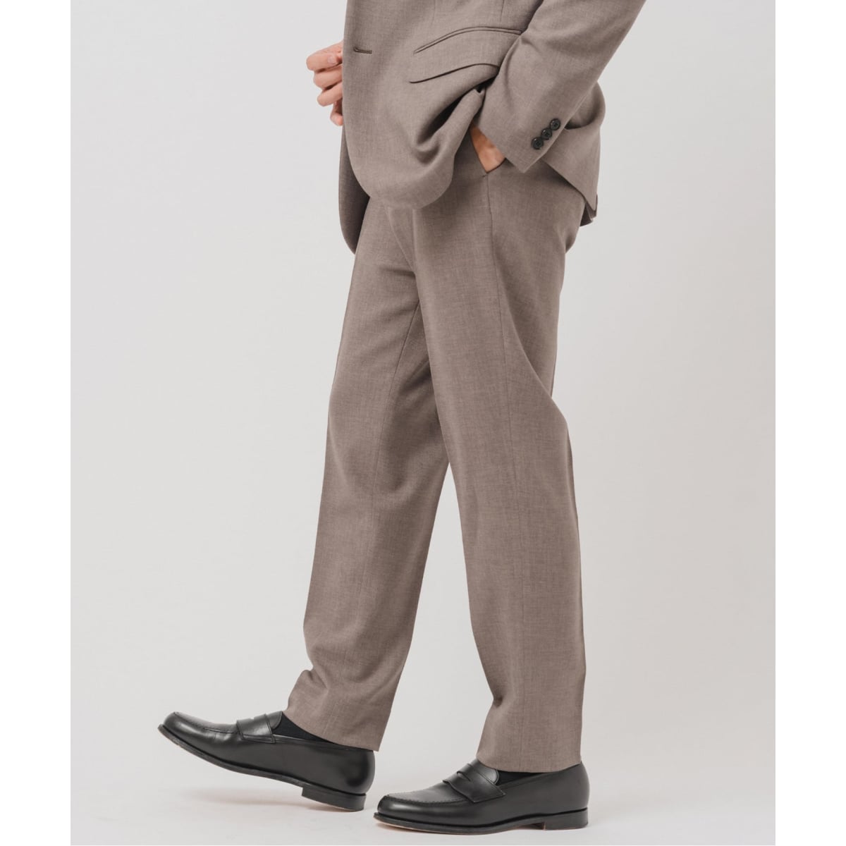 一部店舗限定】サイドチェックトラックパンツ | ブラックレーベル