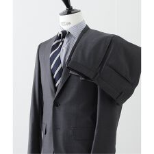 D.OLIVER 3ボタン メランジ ストライプ