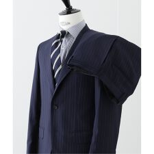 D.OLIVER 3ボタン マルチストライプ