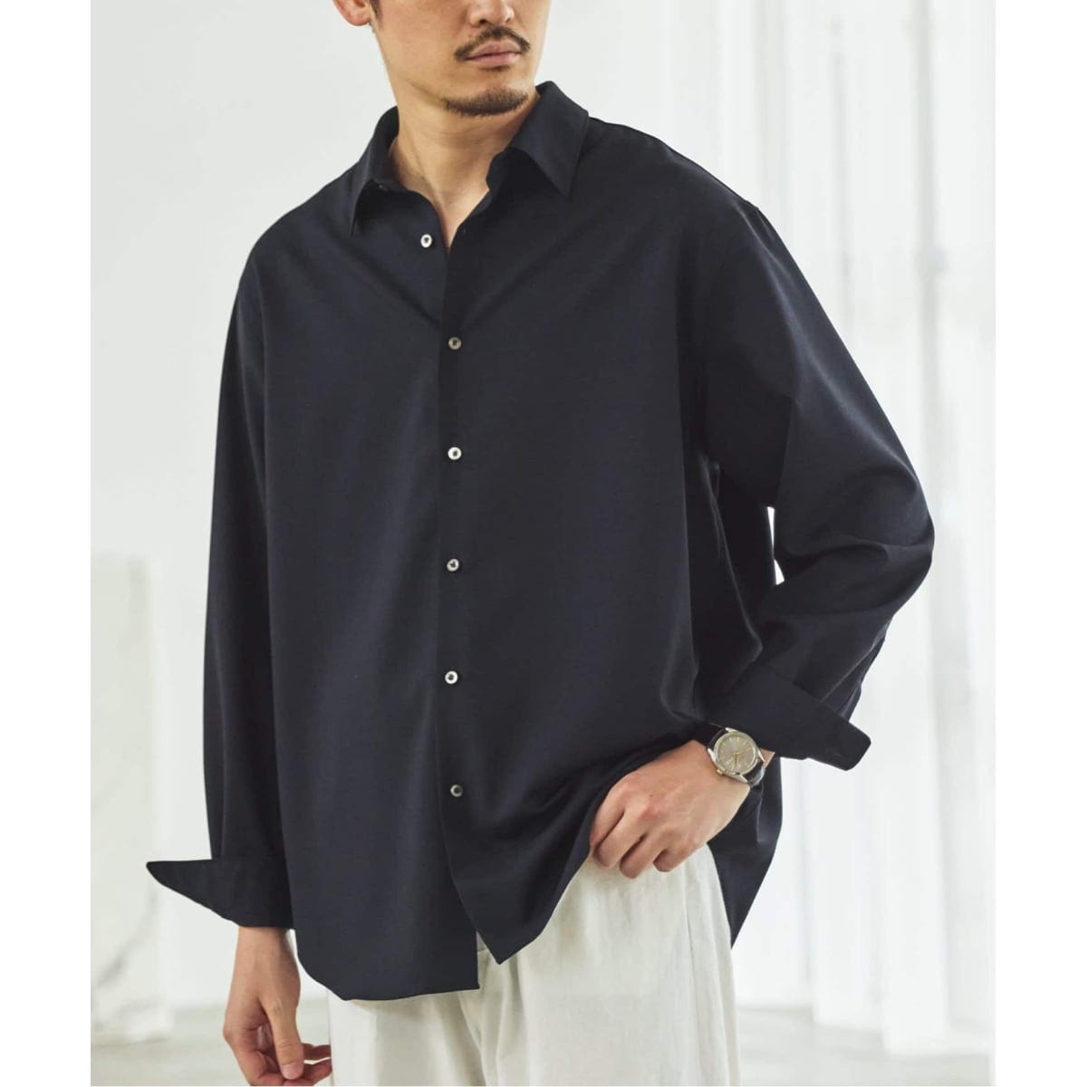 [�}���C]�s�\��tSUPER 100�fs �E�[�� ���M�����[ �V���c/�G�f�B�t�B�X�iEDIFICE�j �l�C�r�[