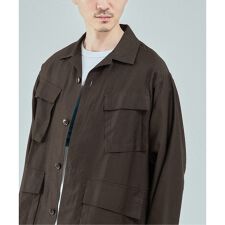 スーピマ ファティーグ ジャケット