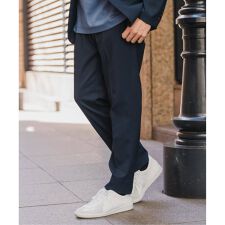 抗菌防臭＆シワ防止機能 ワルツ ツイル テーパードパンツ