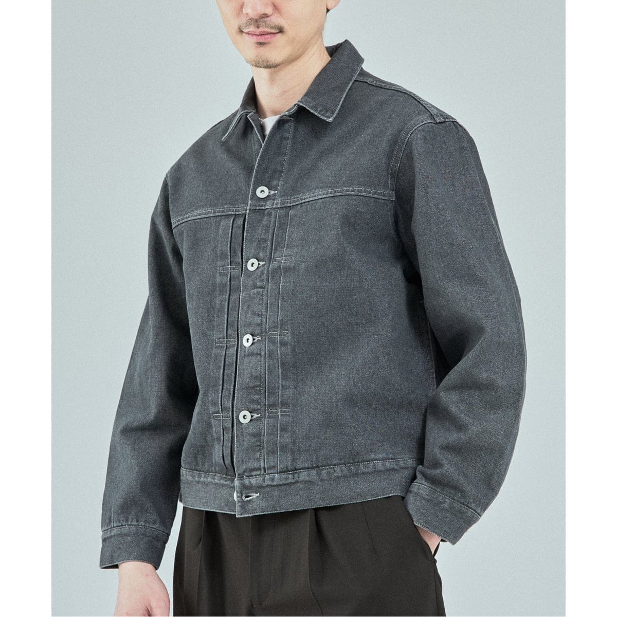 エディフィス(EDIFICE) メンズ デニムジャケット・Gジャン の一覧