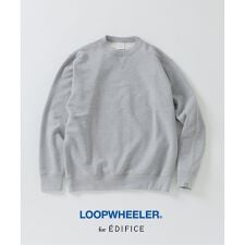 LOOPWHEELER for LOWERCASE ライトツリウラケ ルーズスウェット