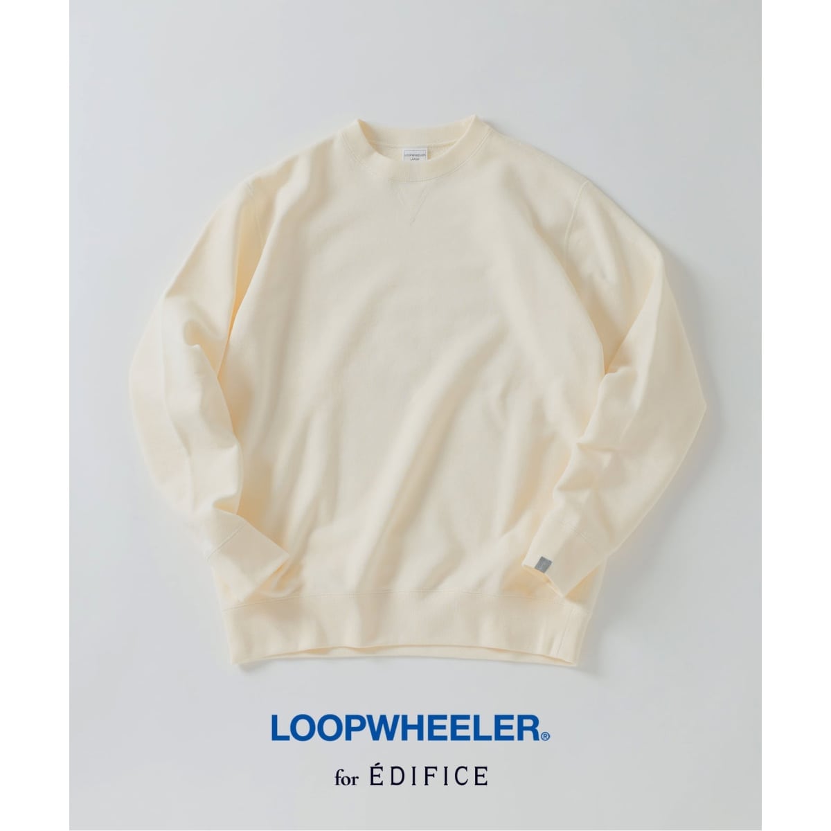 LOOPWHEELER for LOWERCASE ライトツリウラケ ルーズスウェット