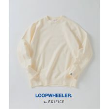 LOOPWHEELER for LOWERCASE ライトツリウラケ ルーズスウェット