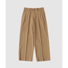 MARKAWARE（マーカウェア）FLAT FRONT WIDE TROUSERS