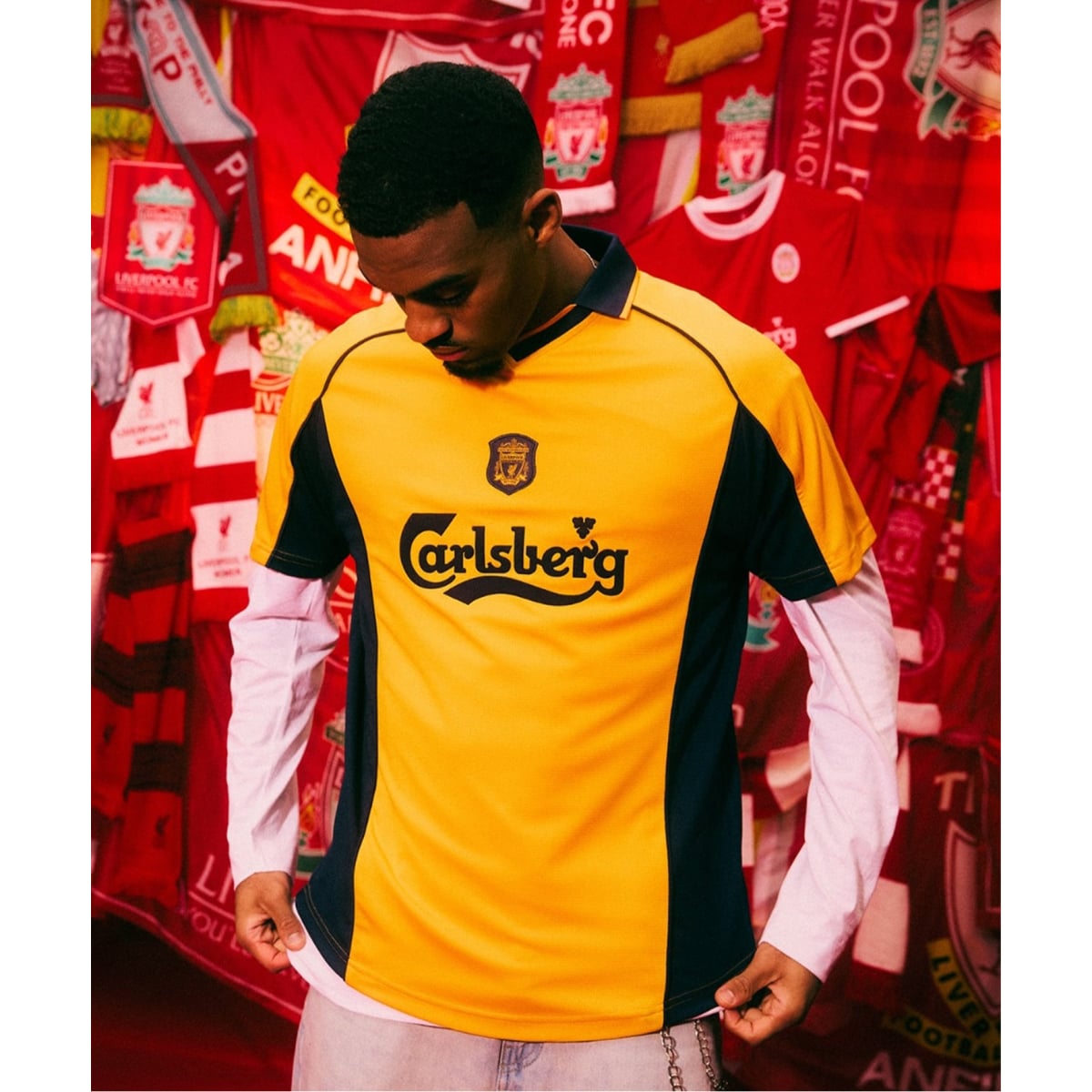 Liverpool FC / リバプール FC】2000 - 2001 AWAY SHIRT | 417