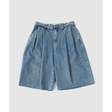 TANAKA (タナカ) HAKAMA JEAN SHORTS