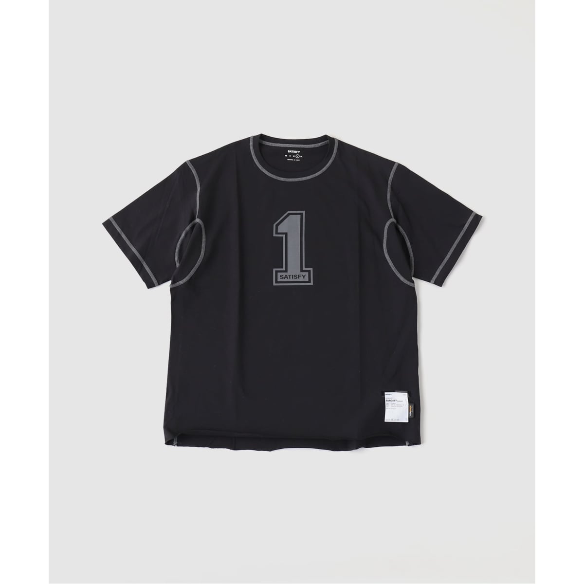 [�}���C]SATISFY(�T�e�B�X�t�@�C) Softcell Cordura T�V���c/�G�f�B�t�B�X�iEDIFICE�j �u���b�N