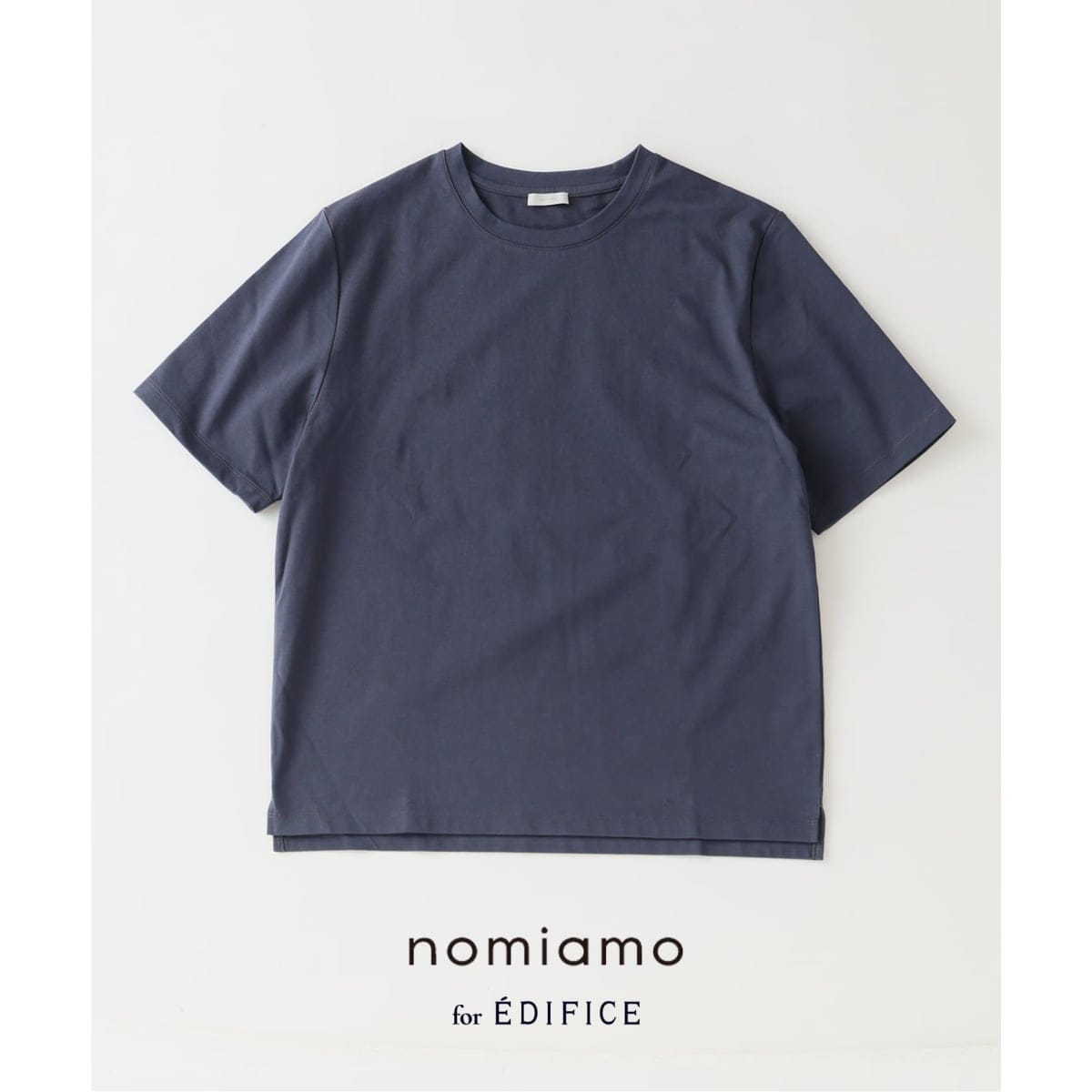 [�}���C]nomiamo (�m�~�A��) �ʒ� �X���B���R�b�g�� �N���[�l�b�N T�V���c/�G�f�B�t�B�X�iEDIFICE�j �O���[