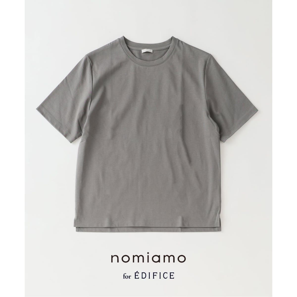 [�}���C]nomiamo (�m�~�A��) �ʒ� �X���B���R�b�g�� �N���[�l�b�N T�V���c/�G�f�B�t�B�X�iEDIFICE�j �J�[�L
