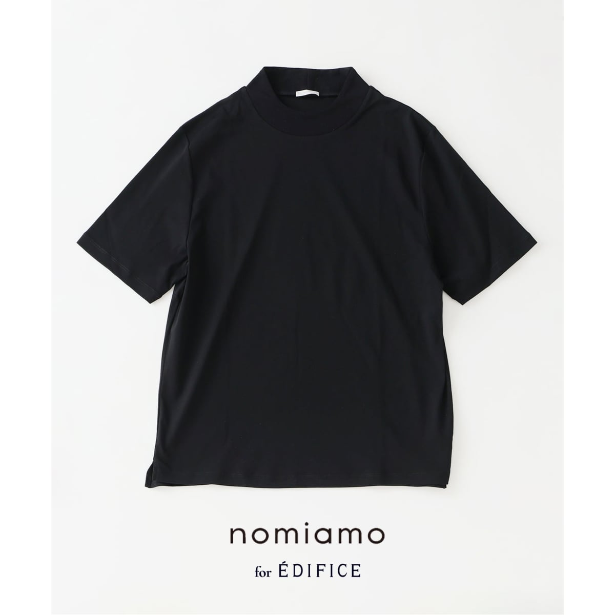 nomiamo (ノミアモ) 別注 WDF モックネック Tシャツ
